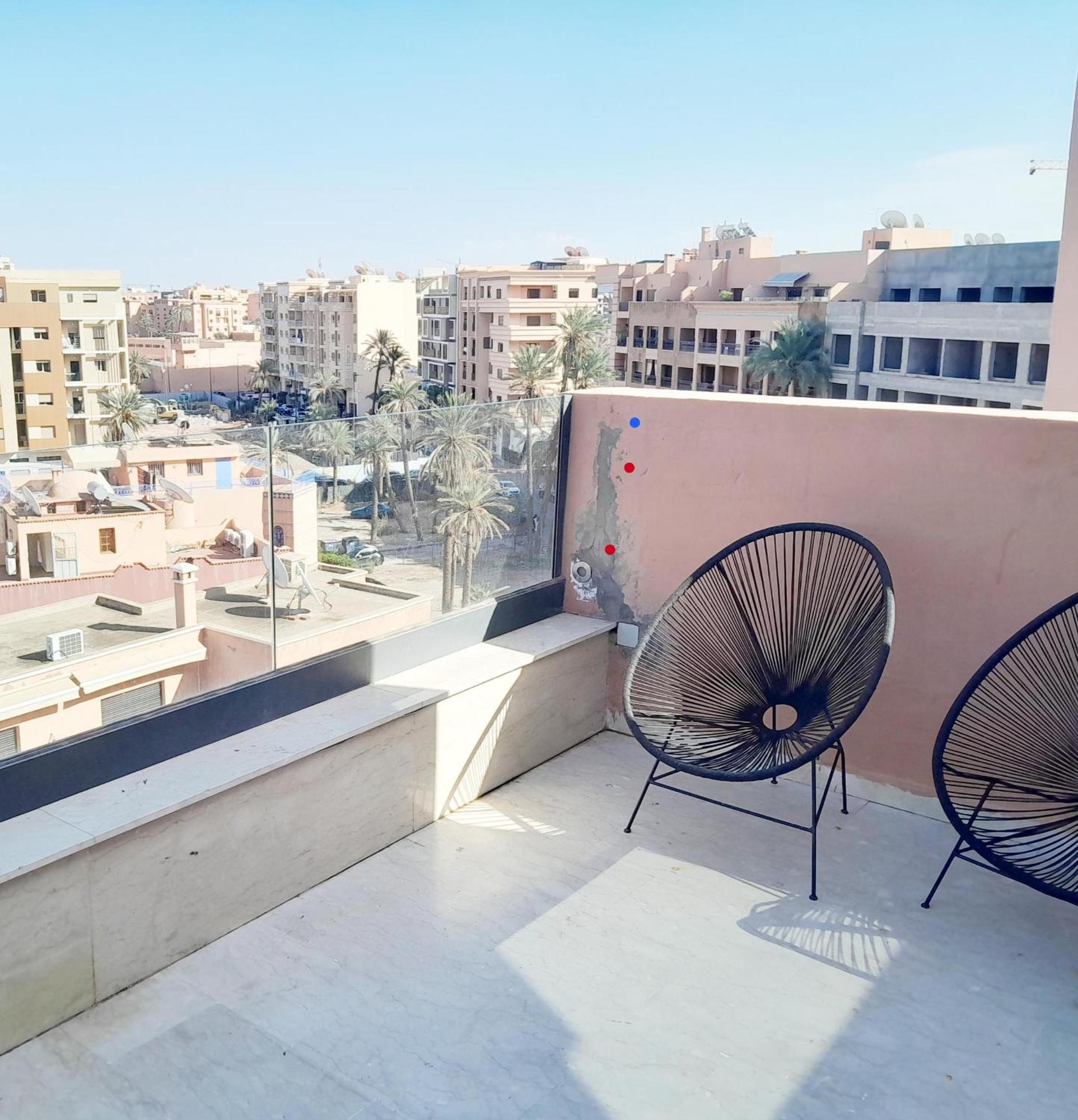 Apart Hotel Cactus Gueliz Marrakesh Exteriör bild